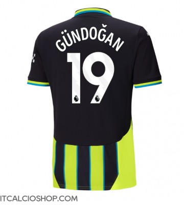 Manchester City Ilkay Gundogan #19 Seconda Maglia 2024-25 Manica Corta